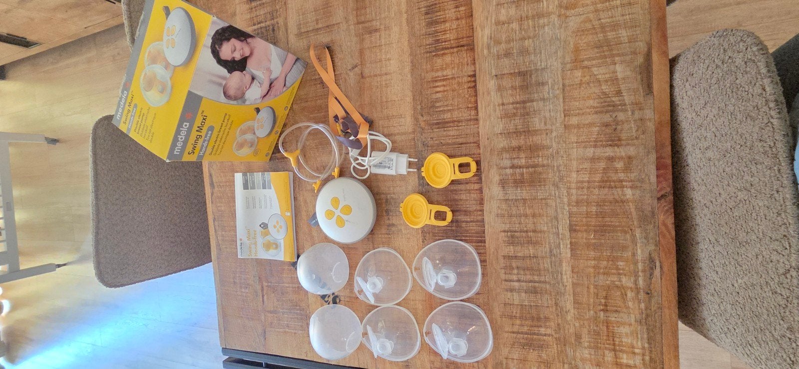 Medela Swing Maxi Hands-free Dubbele Elektrische Kolf, Draagbaar, Medela, Borstkolf, Ophalen of Verzenden