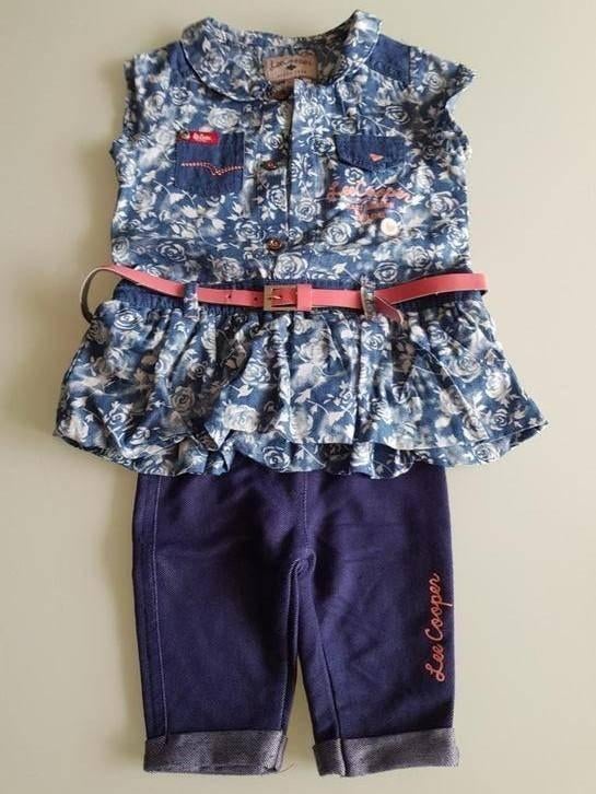Lee Cooper 2 delig setje, maat 68-74, Ophalen of Verzenden, Nieuw, Meisje, Setje