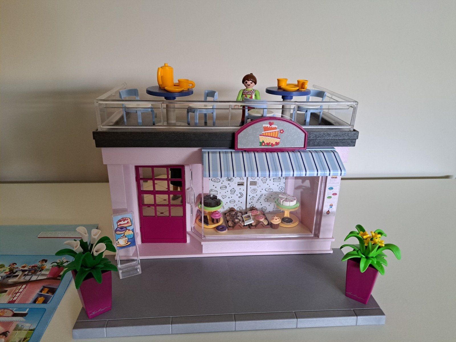 Playmobil 70015 City Life Café - Compleet en Uitstekend!, Ophalen of Verzenden, Zo goed als nieuw, Complete set