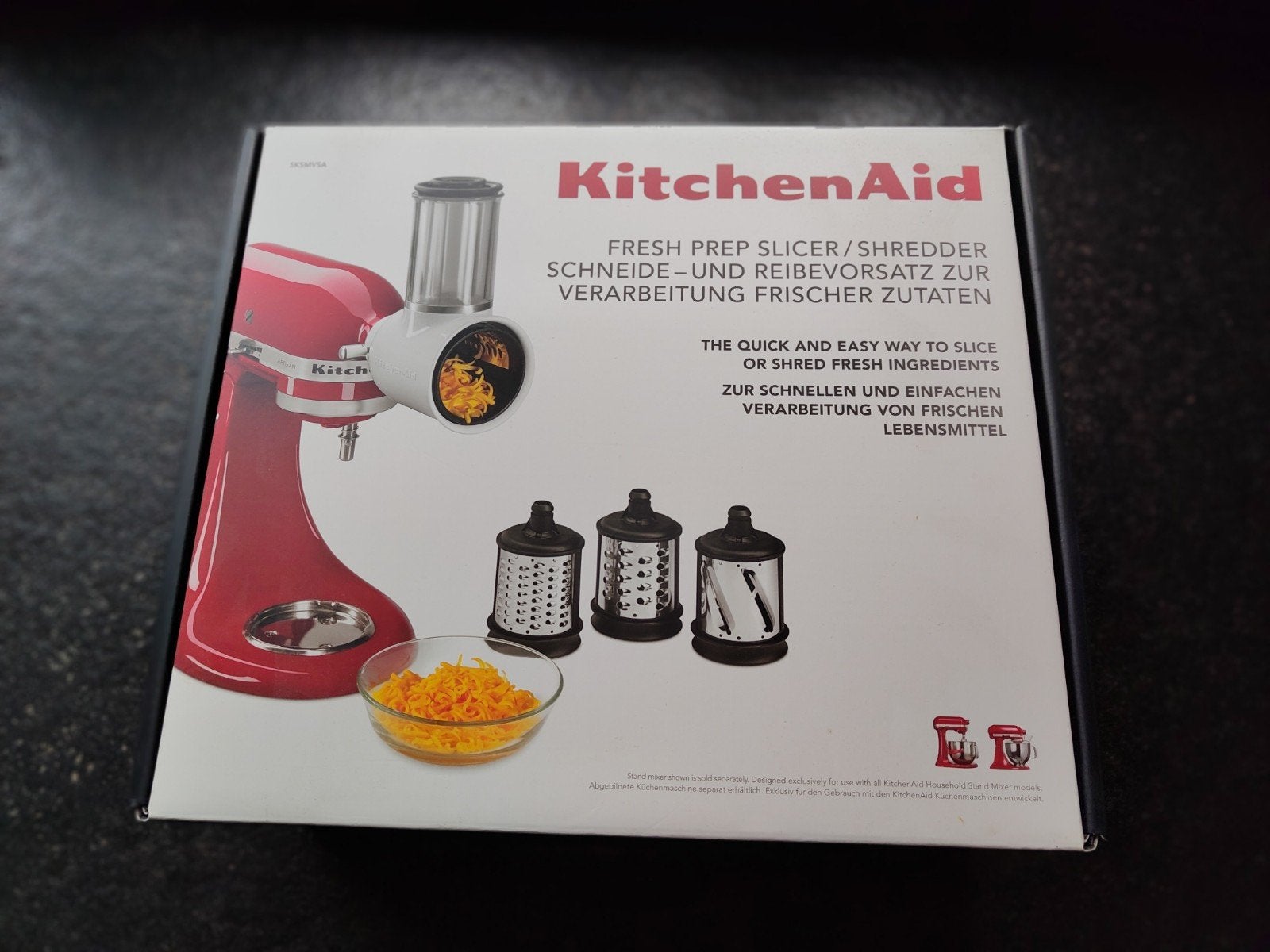 KitchenAid Fresh prep slicer, Witgoed en Apparatuur, Keukenmixers, Ophalen of Verzenden, Zo goed als nieuw