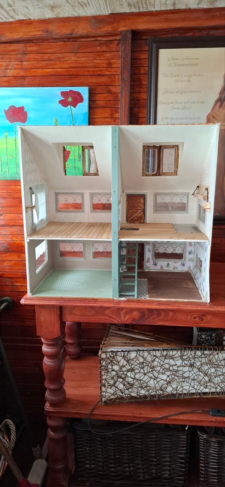 Poppenhuis, Ophalen, Gebruikt, Poppenhuis