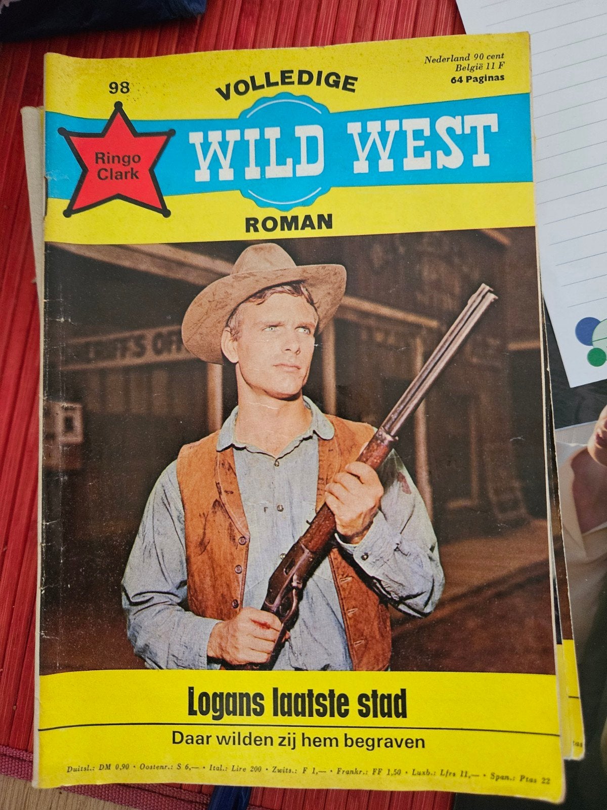 Wild west romans, Eén stripboek, Ophalen of Verzenden, Gelezen