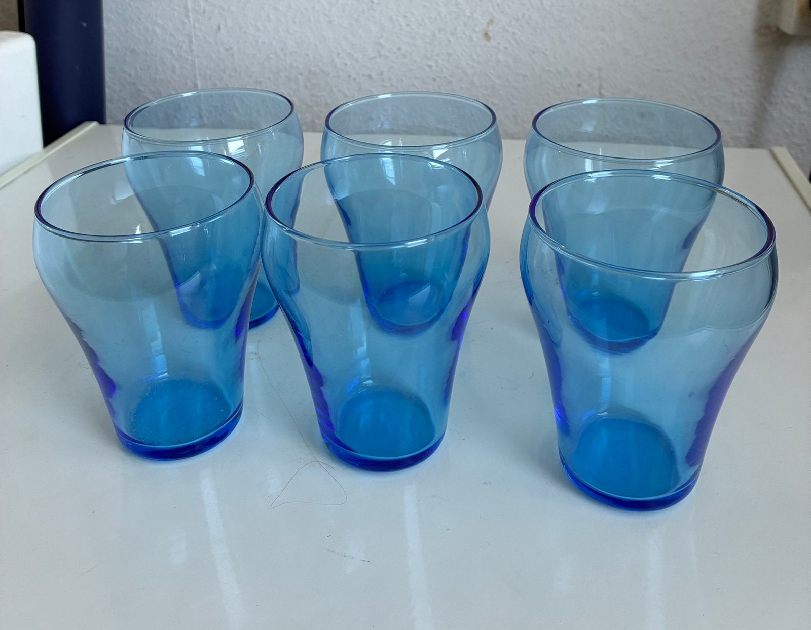 Blauwe IKEA Glazen, Ophalen of Verzenden, Nieuw, Waterglas