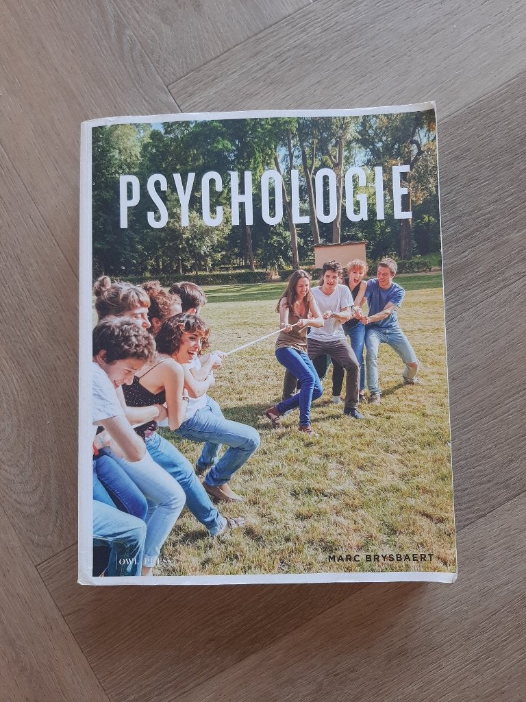 Studieboek Psychologie Marc Brysbaert, Ophalen of Verzenden, Alpha, Zo goed als nieuw, HBO