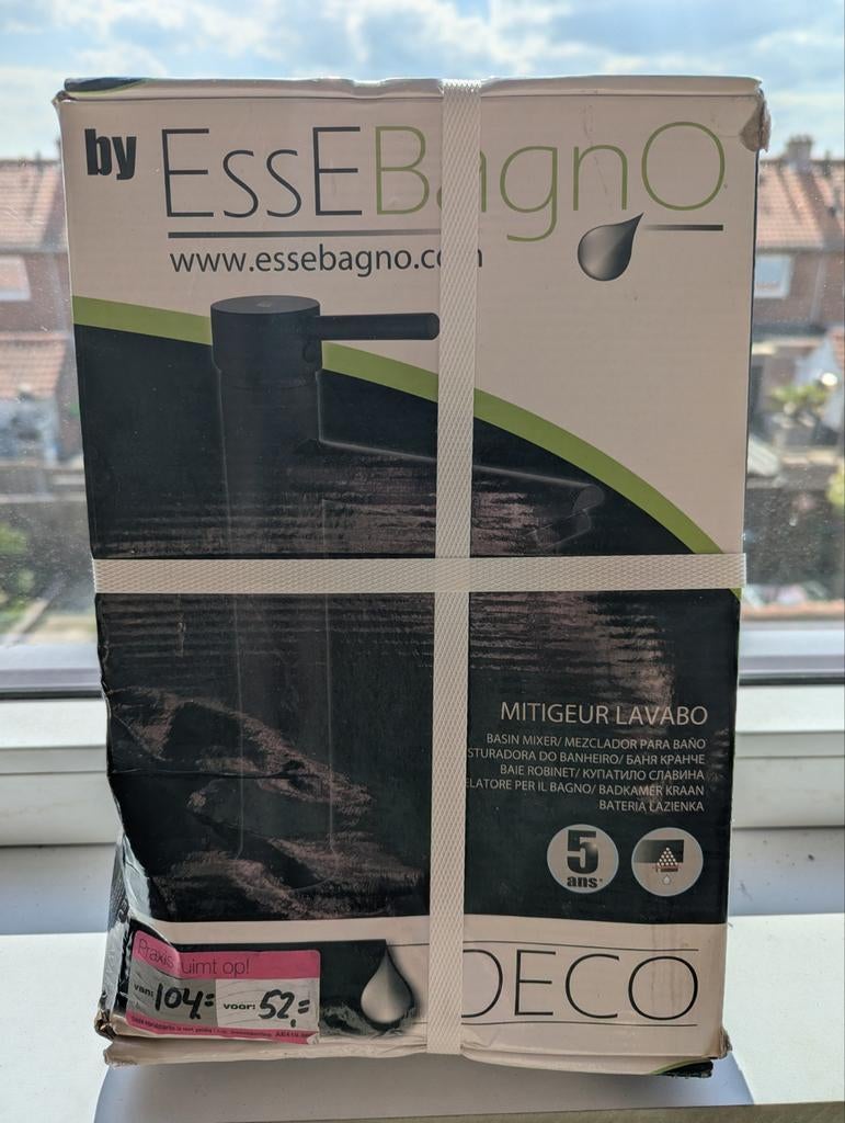 Essebagno Kraan - Nieuw in doos, Doe-het-zelf en Verbouw, Sanitair, Ophalen of Verzenden