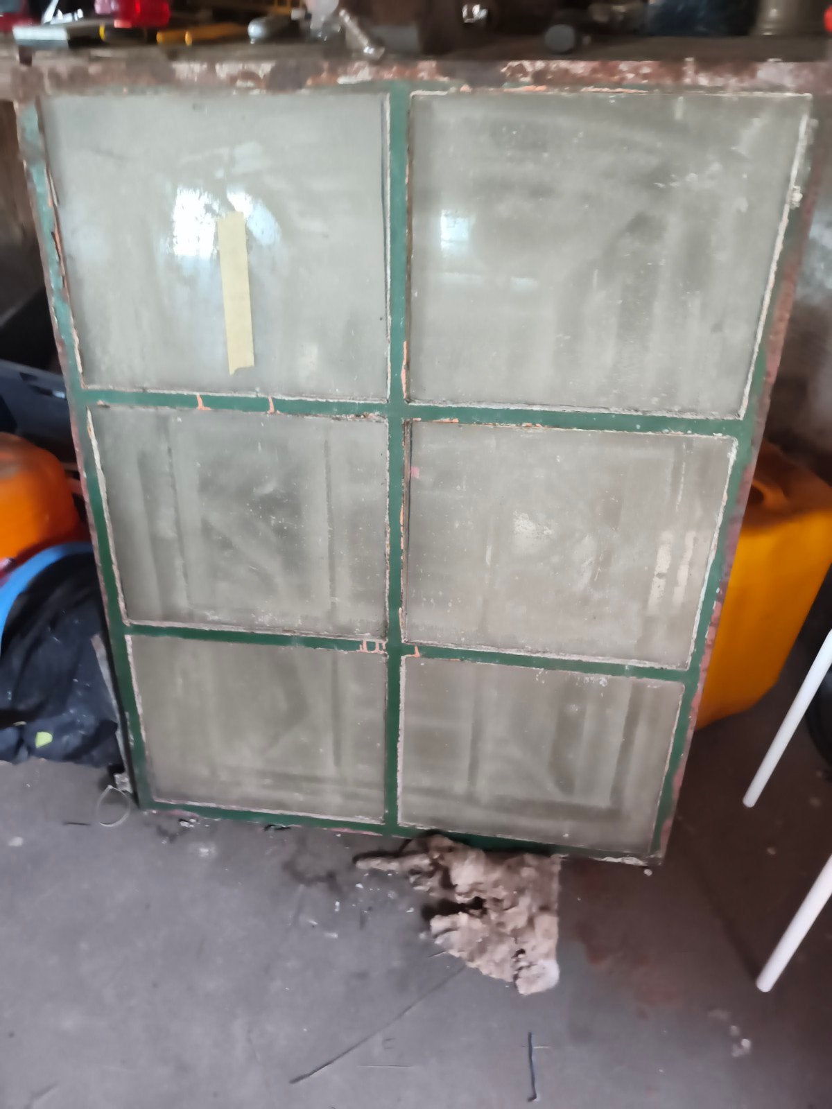Oud raamkozijn/stalraam, Ophalen, Gevelraam of Ruit, Gebruikt, 80 tot 120 cm