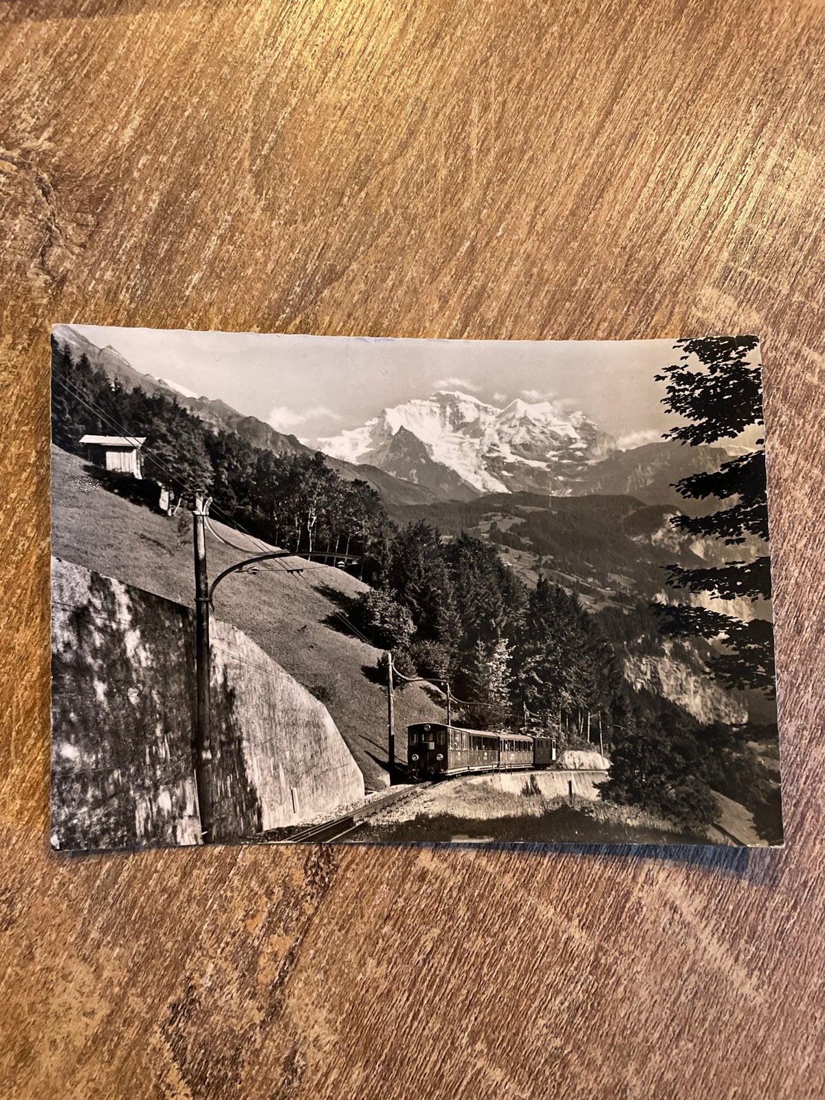 Oude ansichtkaart Interlaken, Schynige-Platte-Bahn, Zwitserl, Ophalen of Verzenden, 1940 tot 1960, Gelopen, Overig Europa