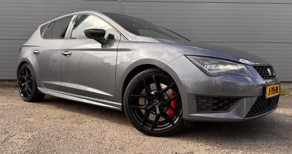 Seat Leon CUPRA 2.0 TSI 280PK DSG 2015 19" | LEER | LED |, Auto's, Seat, 15 km/l, 1321 kg, Zwart, 4 cilinders