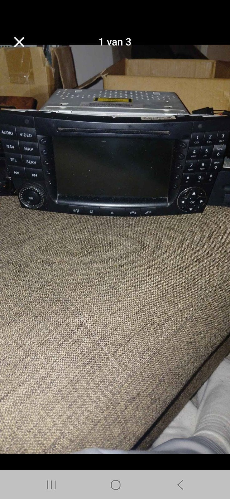 Mercedes-Benz Comand NTG 2.5 Navigatiesysteem + CD-wisselaar, Auto diversen, Ophalen