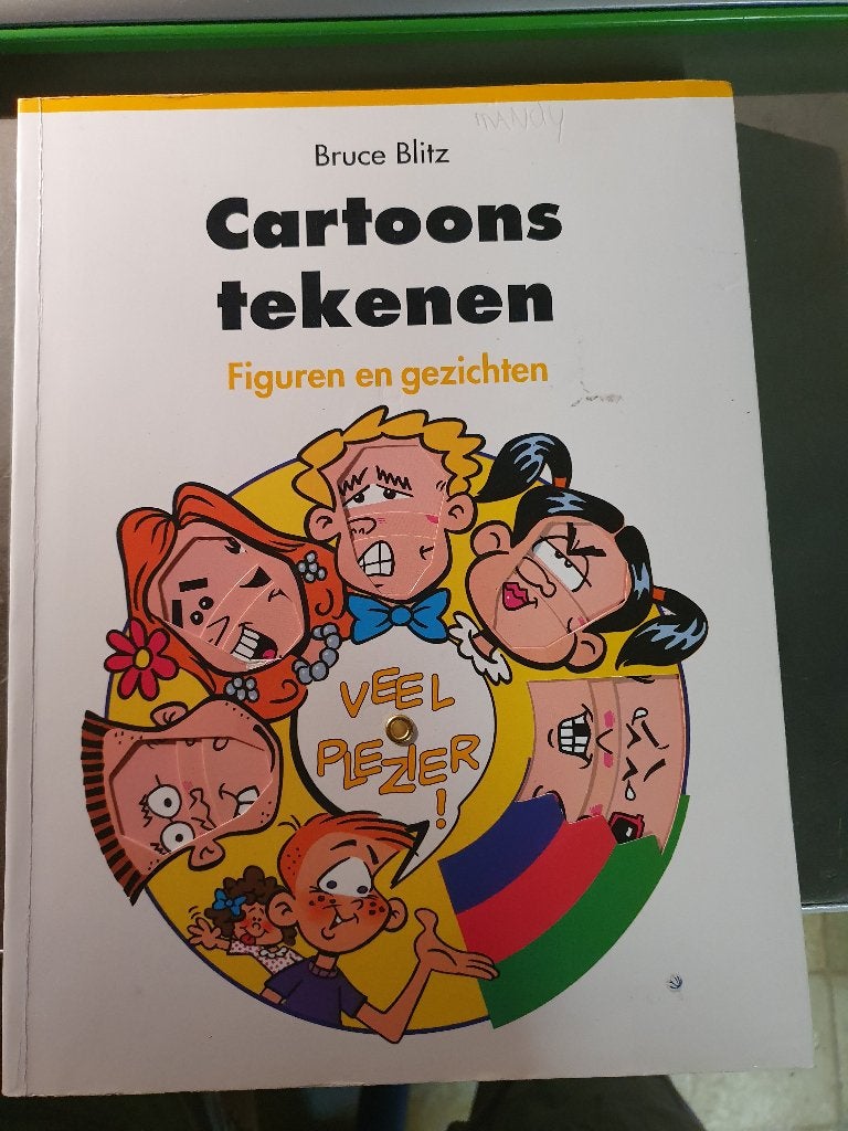 Cartoons tekenen - Bruce Blitz, Ophalen, Zo goed als nieuw, Boek of Gids