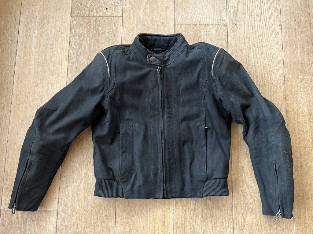 Prachtige leren BMW Atlantis heren motorjas in maat 52 / 54, Motoren, Kleding | Motorkleding, BMW Motorrad, Heren, Jas | leer