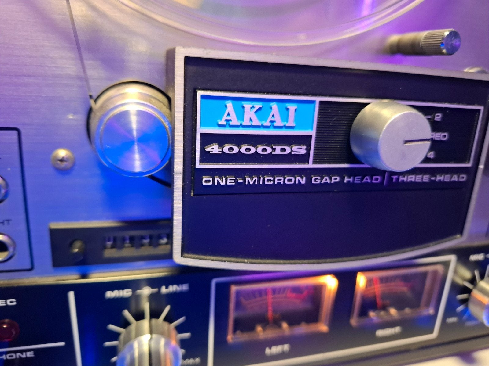 AKAI DS 4000 REEL TO REEL BANDRECORDER, Audio, Tv en Foto, Ophalen, Bandrecorder, Met banden