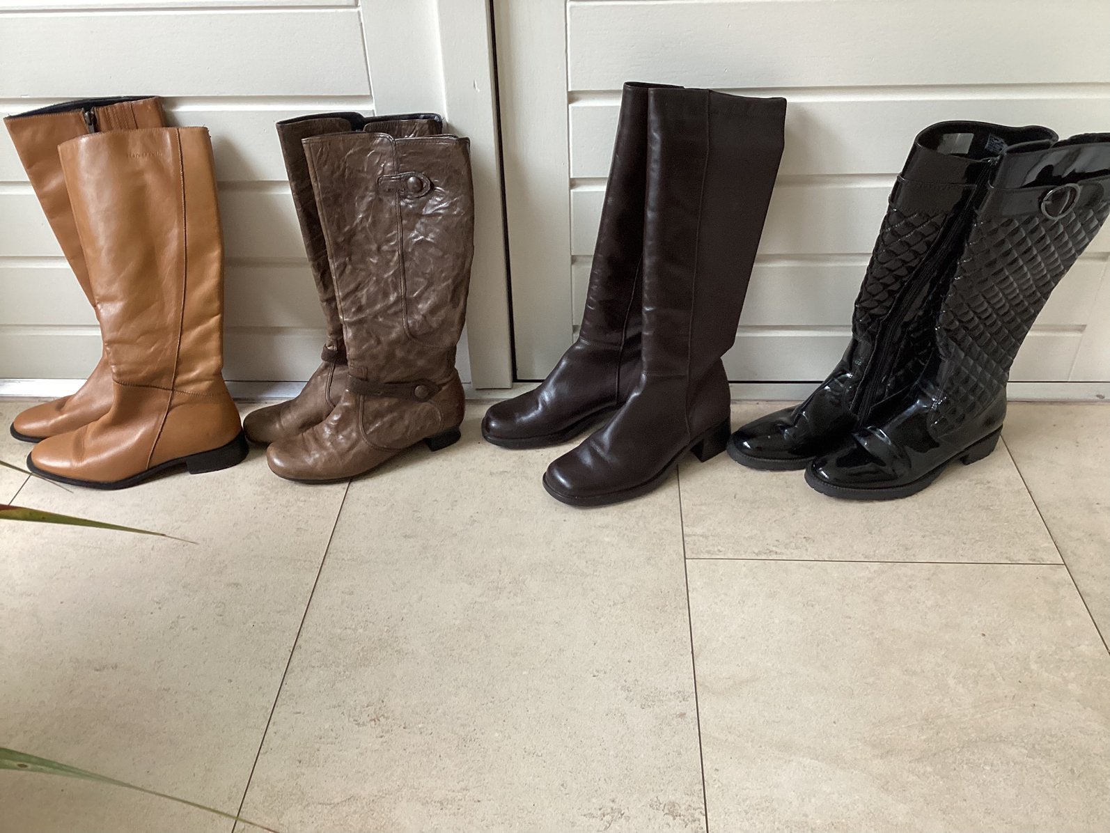 Hoge LEREN dameslaarzen: MARCO POLO, GABOR, ARA mt 37 izgs, Kleding | Dames, Schoenen, Ophalen of Verzenden, Zo goed als nieuw