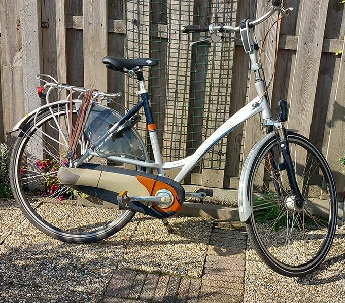 Batavus damesfiets  mt53, Fietsen en Brommers, Ophalen, Gebruikt, Versnellingen, Batavus