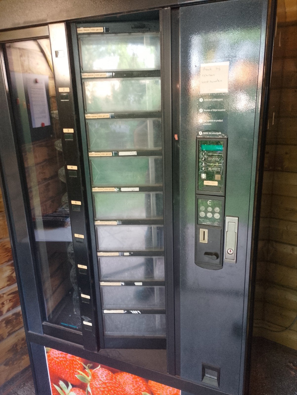 Vendingmachine met defecte trommelmotor, Ophalen of Verzenden