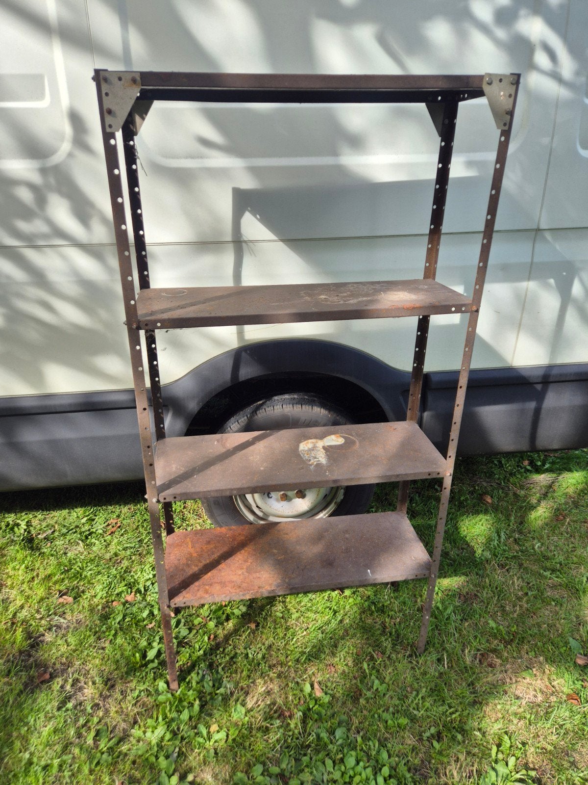 metalen stelling, Ophalen, Gebruikt