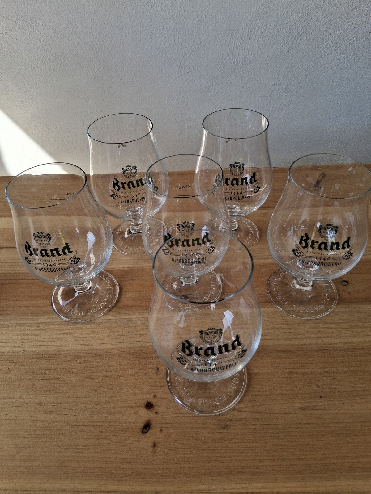 nieuwe bierglazen van brand, Verzamelen, Biermerken, Ophalen, Nieuw, Glas of Glazen, Brand