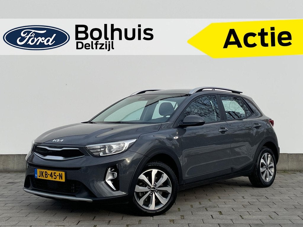 Kia Stonic T-GDi MHEV 100 pk ComfortLine | Navigatie | Clima, Gebruikt, Bedrijf, Handgeschakeld, Hybride Elektrisch/Benzine