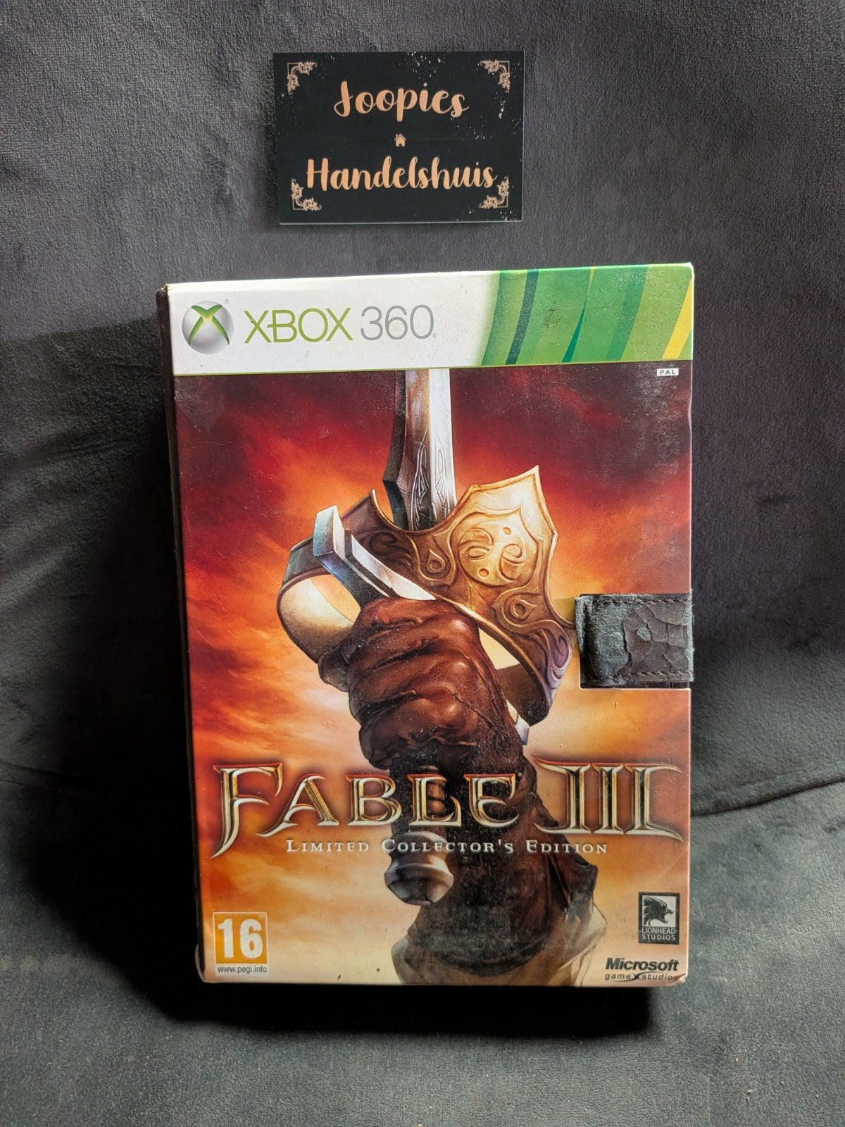Fable III Limited Collector's Edition - Xbox 360, Online, 1 speler, Ophalen of Verzenden, Zo goed als nieuw