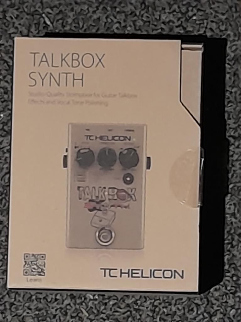 TC Helicon Talkbox Synth Gitaar Effectpedaal, Muziek en Instrumenten, Effecten, Ophalen of Verzenden, Zo goed als nieuw, Overige typen