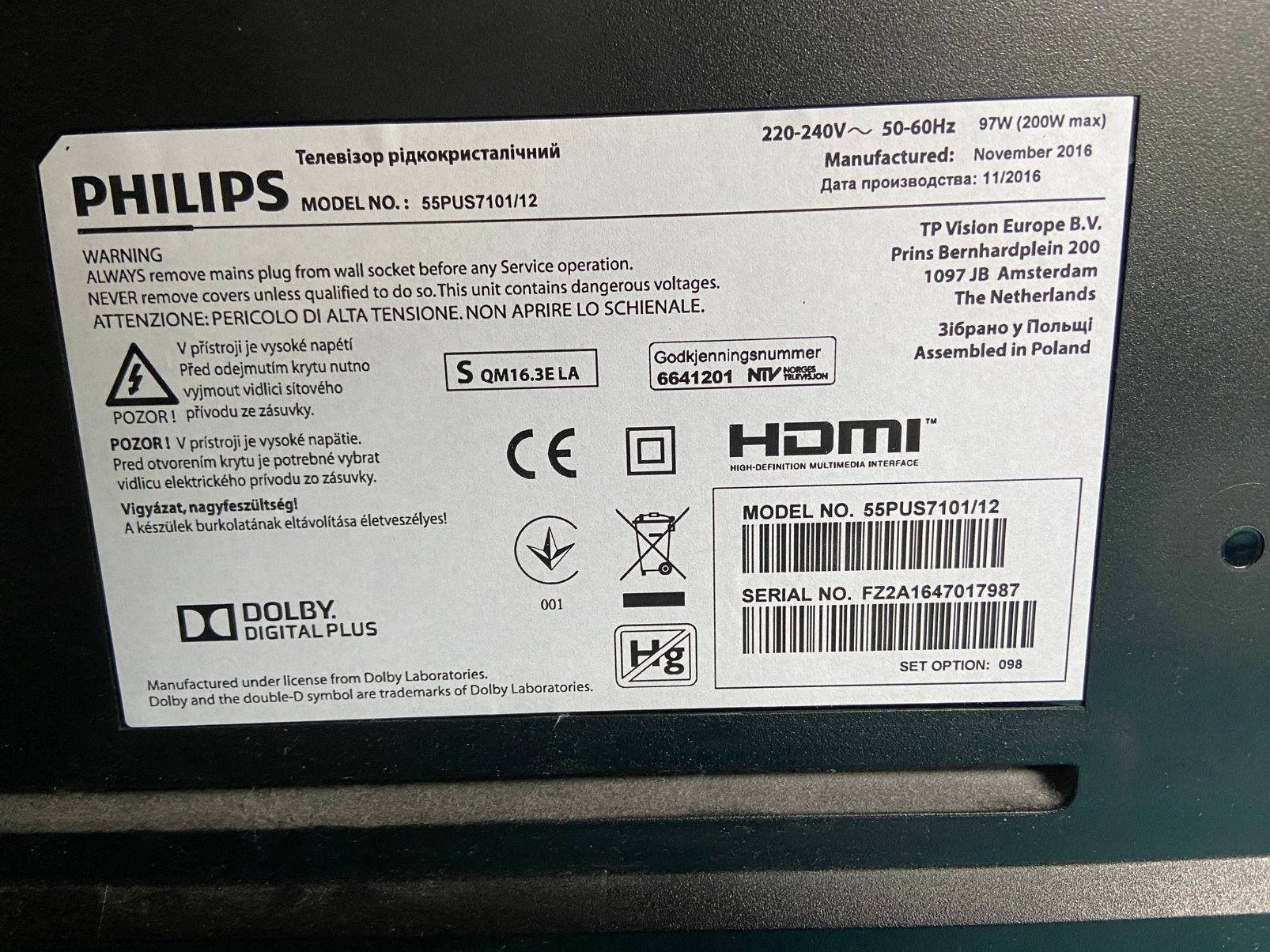 12x Smart LED tv’s te koop (defect), Ophalen of Verzenden, Gebruikt, 100 cm of meer, LED