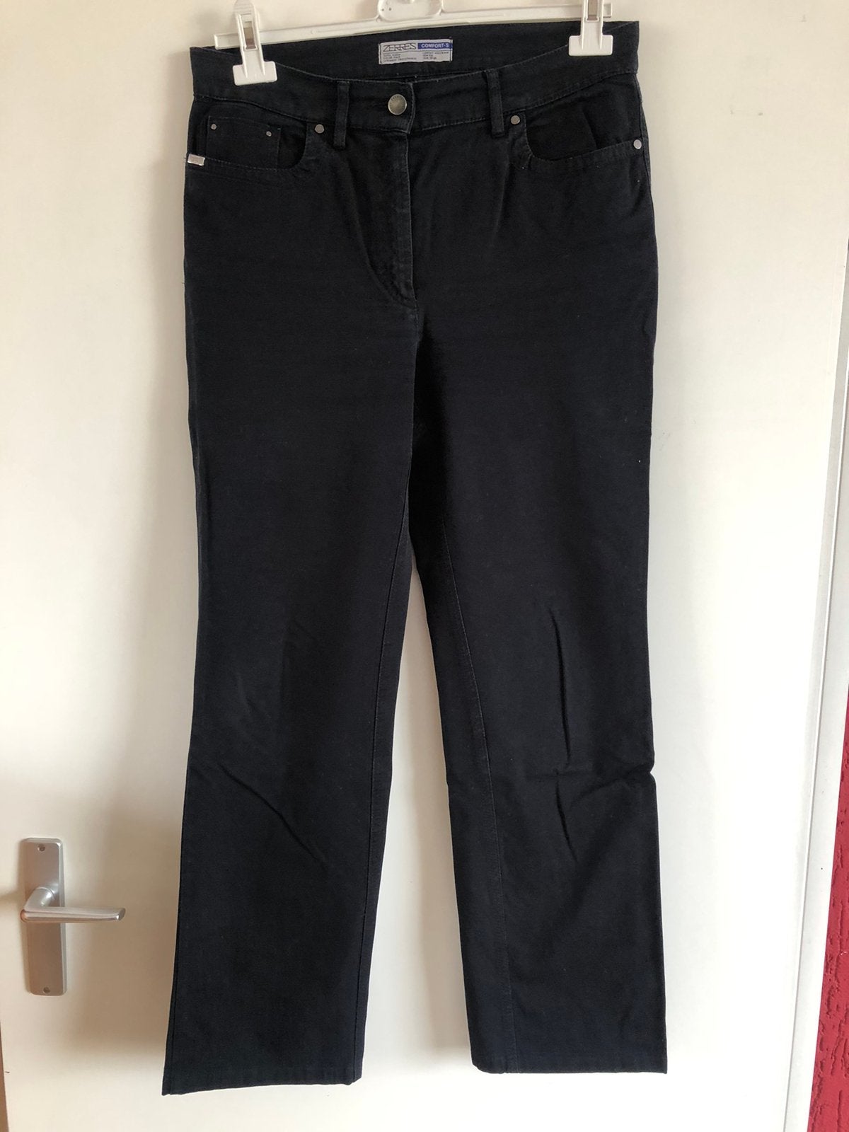 zwarte Zerres broek model 1507 maat 38, Kleding | Dames, Maat 38/40 (M), Zwart, Ophalen of Verzenden, Zo goed als nieuw