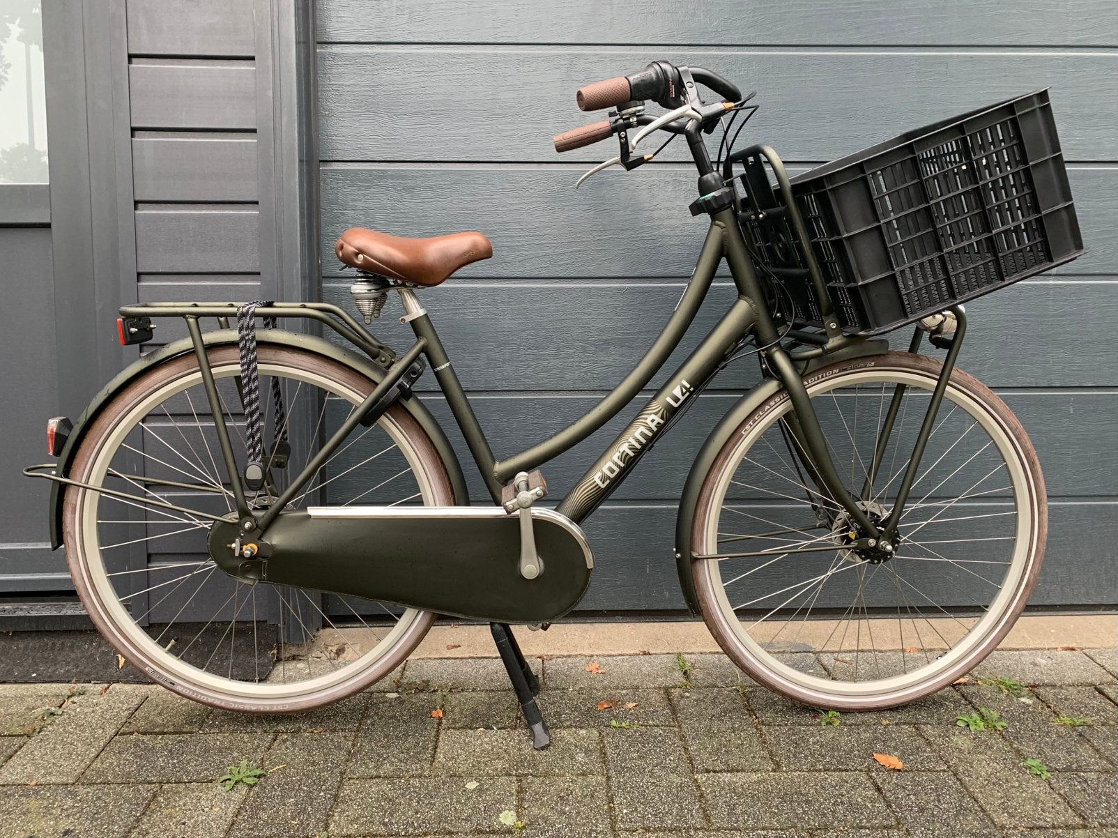 Zeer nette Cortina U4 RB7 transport fiets 7versn handremmen, Versnellingen, Zo goed als nieuw, 50 tot 53 cm, Trommelrem
