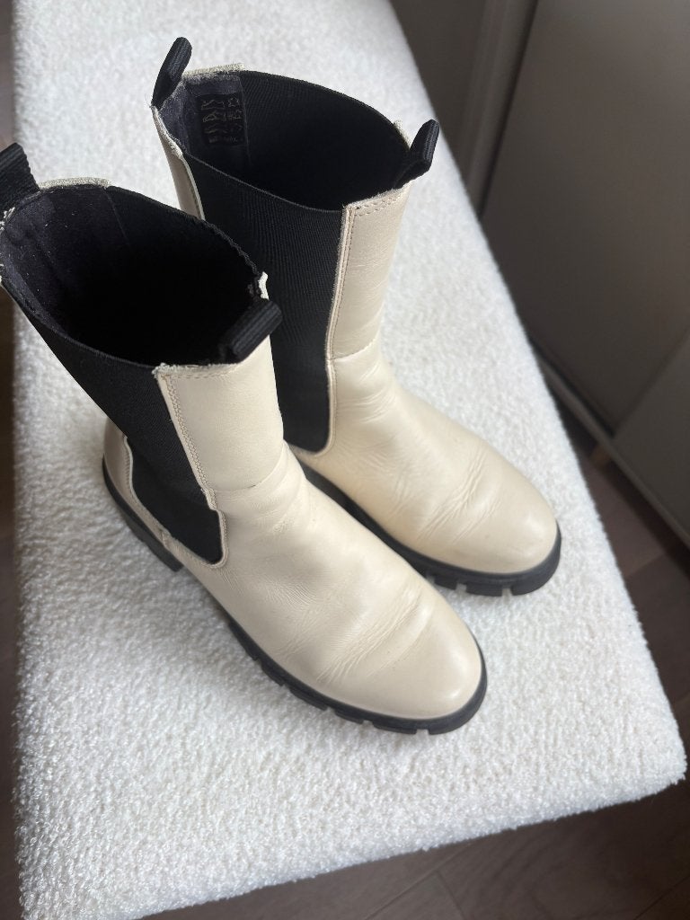 Schoenen Laars Vero Moda, Ophalen, Vero Moda, Beige, Lage of Enkellaarzen