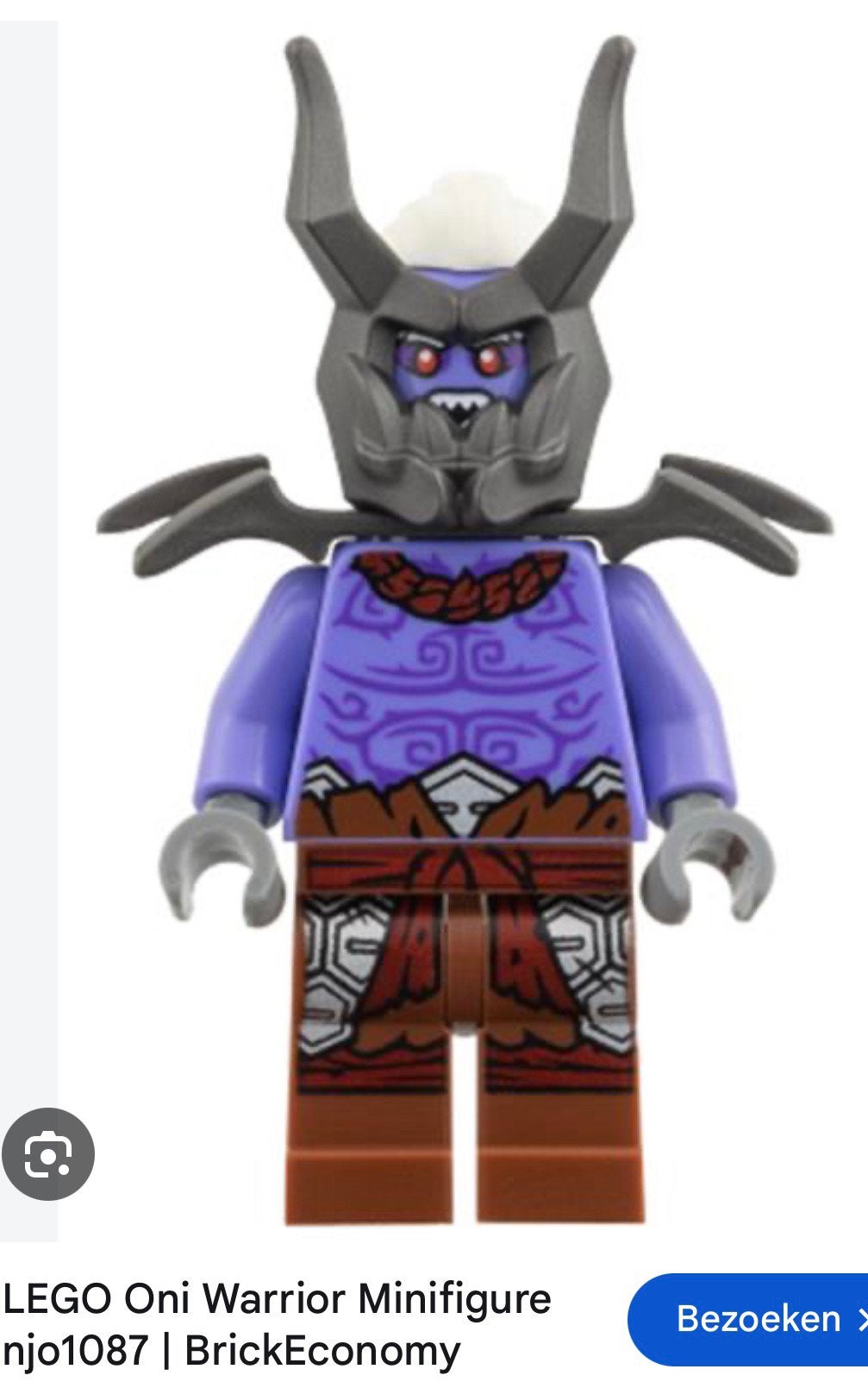 Lego Ninjago Legends Oni Warrior njo1087 uit 71870 NIEUW, Kinderen en Baby's, Compleet, Lego, Nieuw, Ophalen of Verzenden