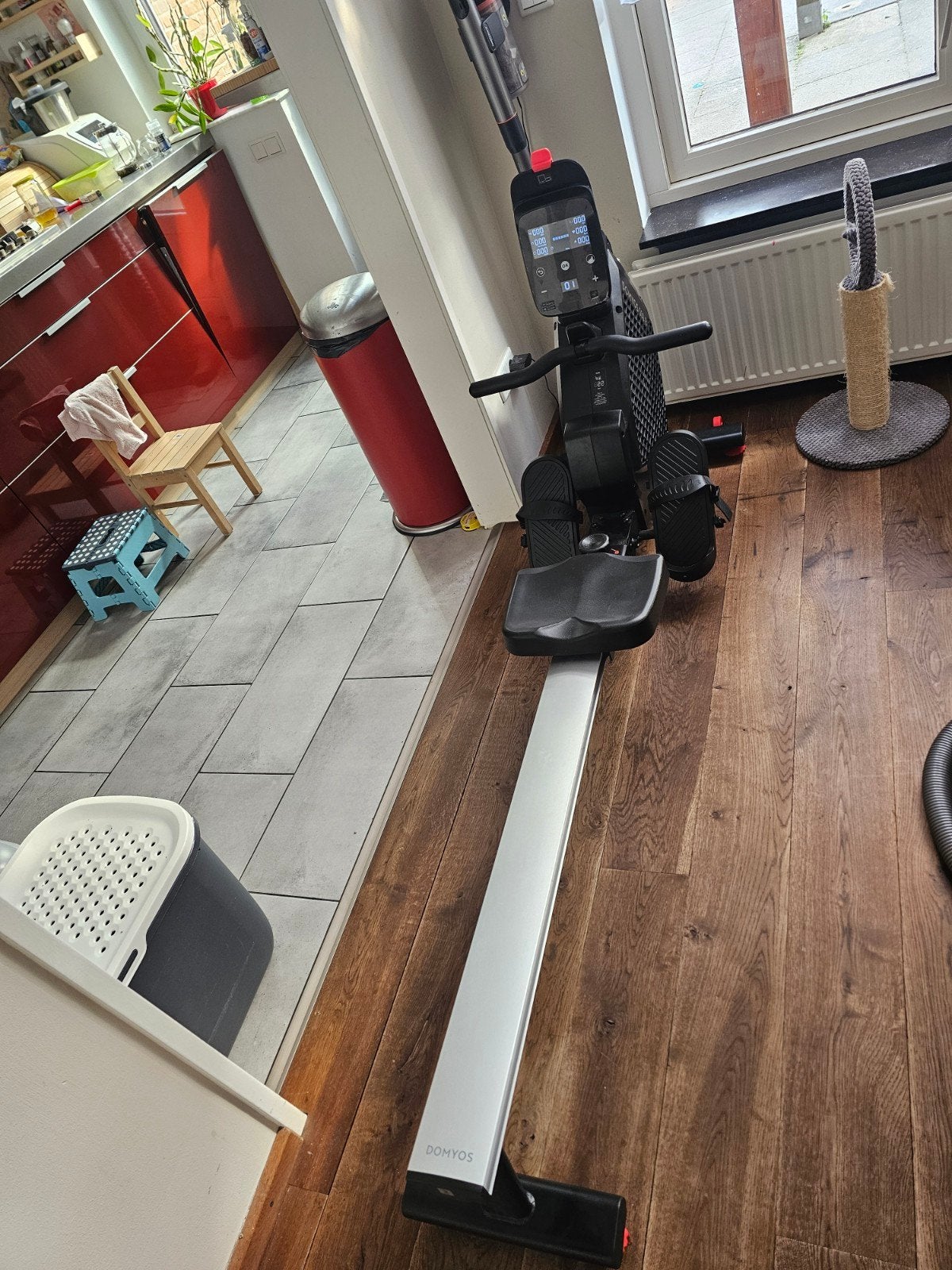 Domyos 500 Roeitrainer - Zo goed als nieuw, Sport en Fitness, Fitnessapparatuur, Ophalen