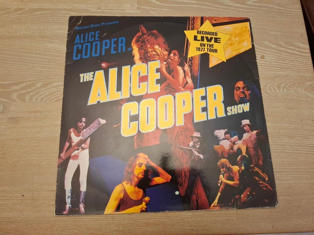 LP Alice Cooper – The Alice Cooper Show. (1977), 12 inch, Inclusief binnenhoes, Ophalen of Verzenden, 1970 - 1979