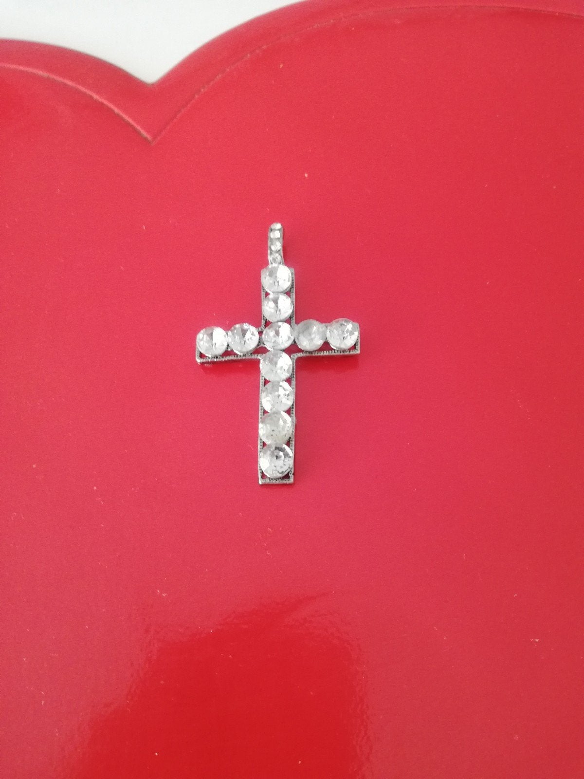 nieuw kruis met strass stenen, Ophalen of Verzenden, Nieuw, Sieraad