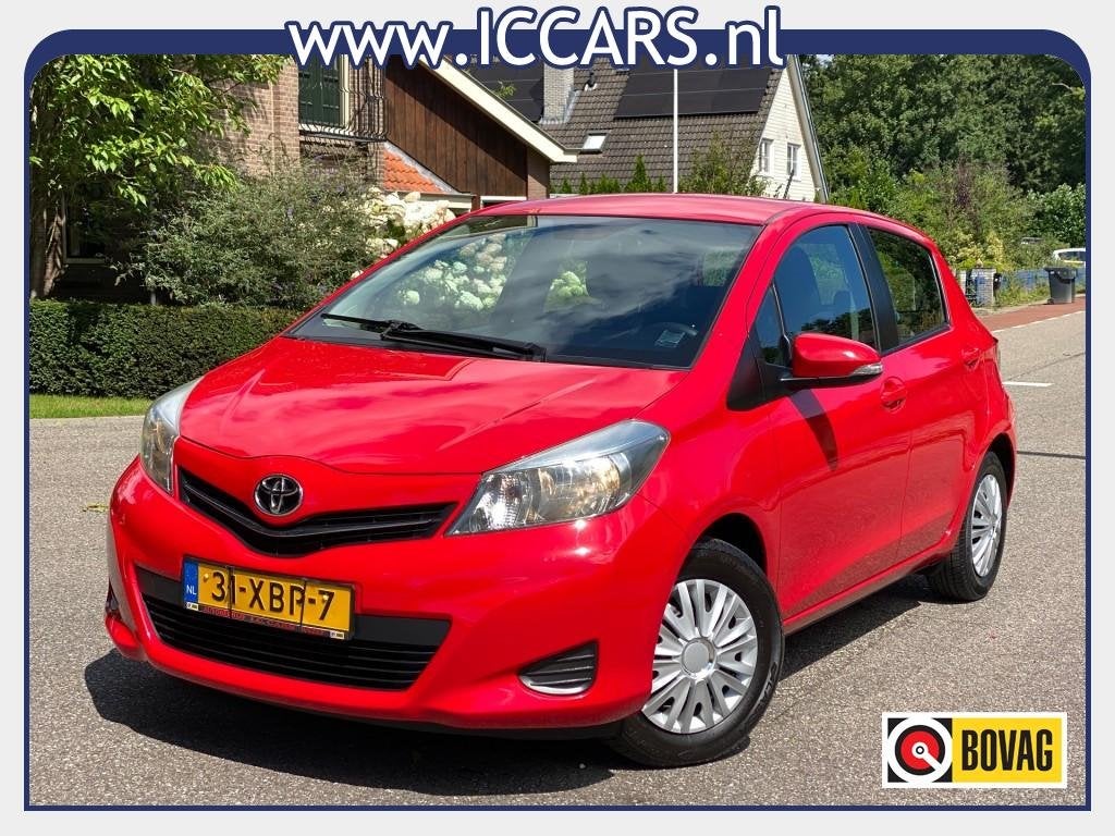 Toyota YARIS 1.0 VVT-I - Airco - Camera - 5 deurs - 2012 !!!, Auto's, 21 km/l, Euro 5, 750 kg, Bedrijf