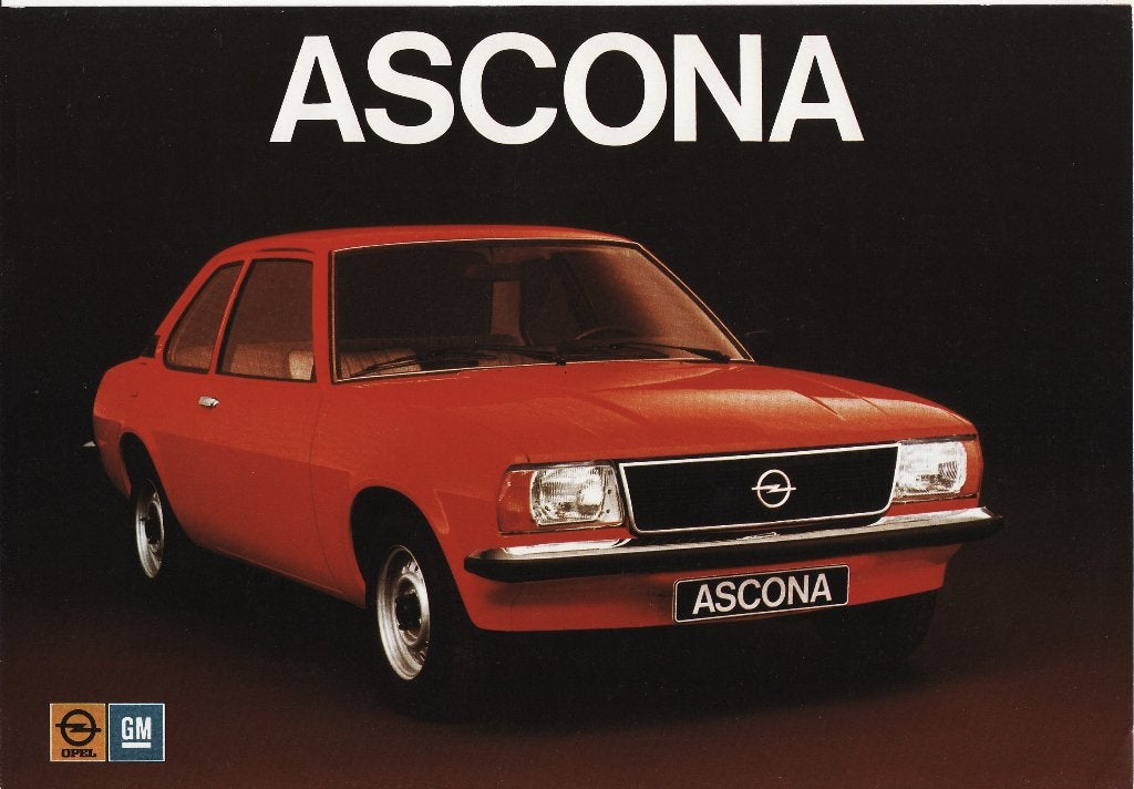 Opel Ascona B, Boeken, Auto's | Folders en Tijdschriften, Ophalen of Verzenden, Zo goed als nieuw, Opel
