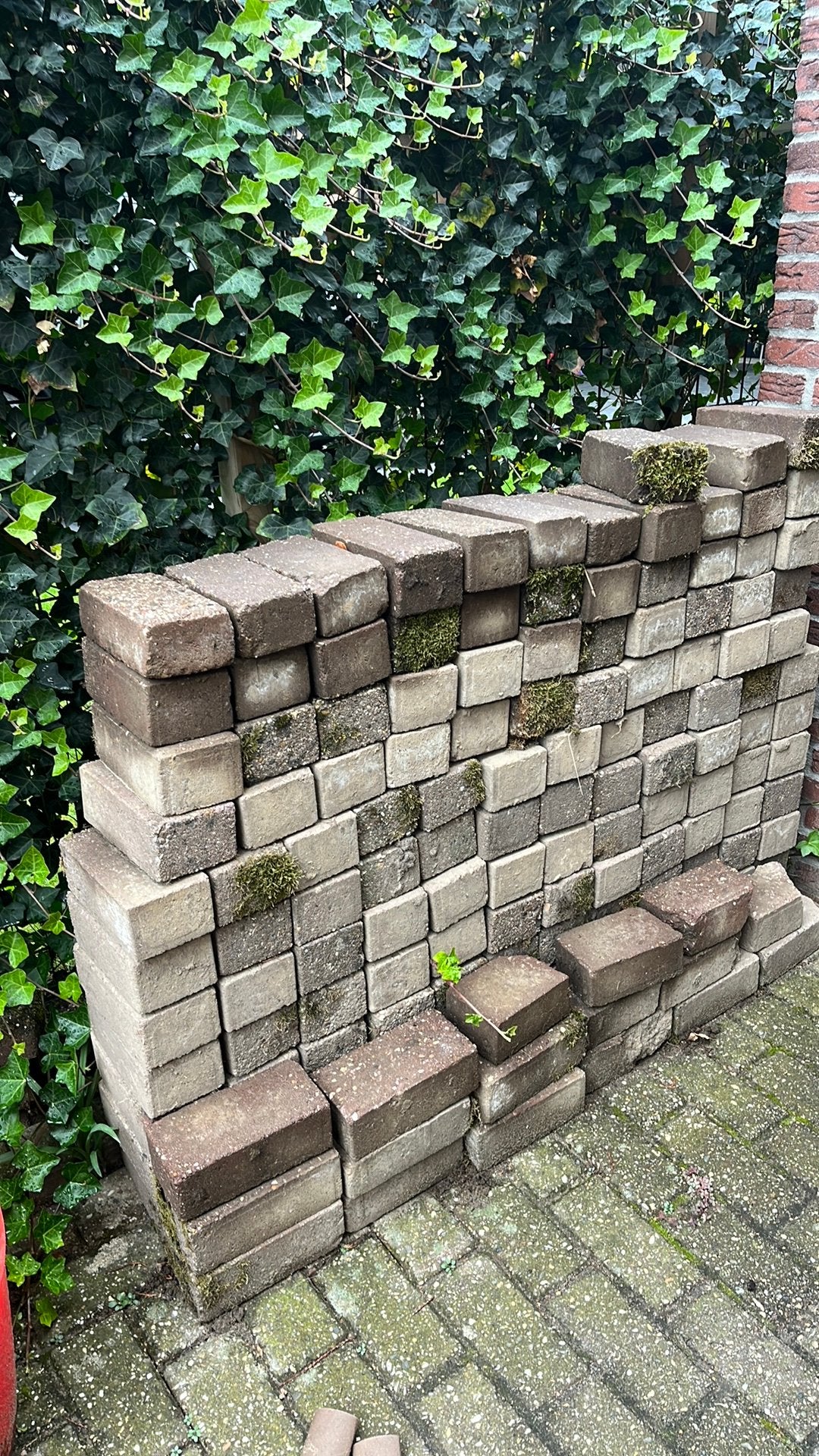 Beton klinkers, kleine klinkers, mix, Ophalen, Gebruikt, Beton, Klinkers