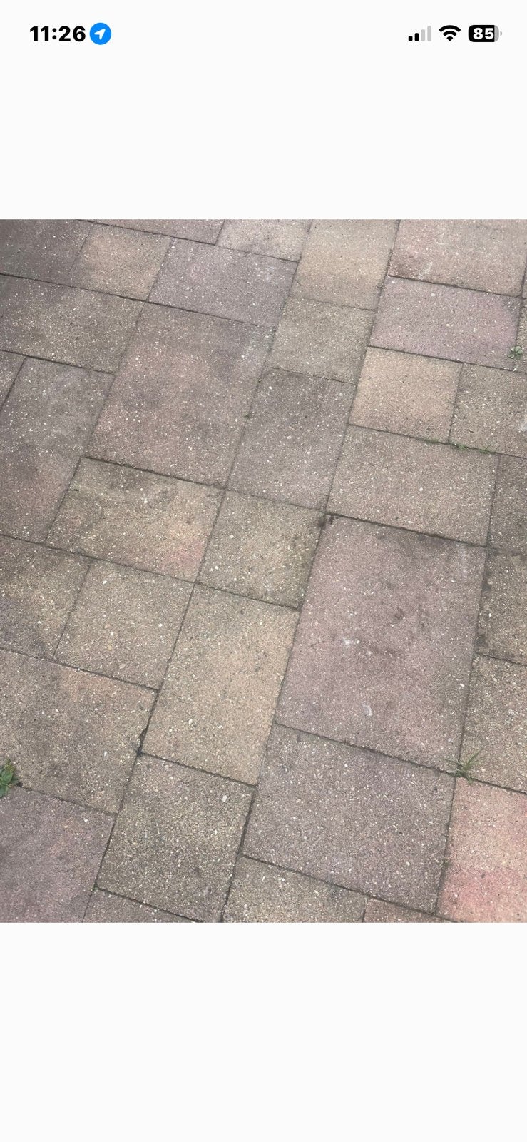 Tegels wildverband GRATIS, Ophalen, Gebruikt, 10 m² of meer, Beton