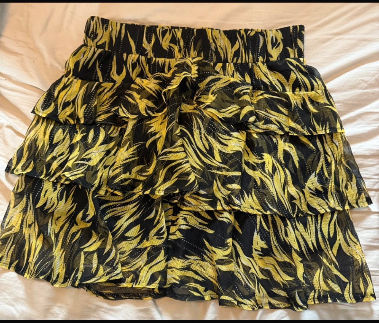 Nikkie by Kate Moss rokje met zebraprint, Zwart, Ophalen of Verzenden, Zo goed als nieuw, Maat 36 (S)