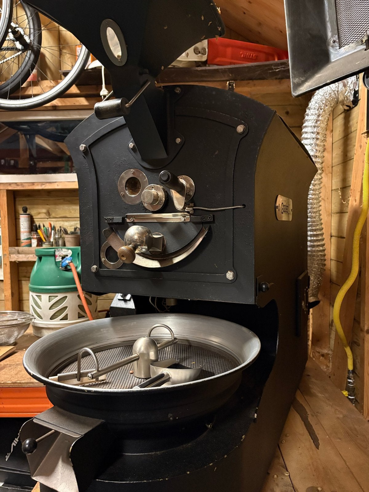 Giesen W1A Koffiebrander - 1.5kg Capaciteit, Ophalen of Verzenden, Gebruikt