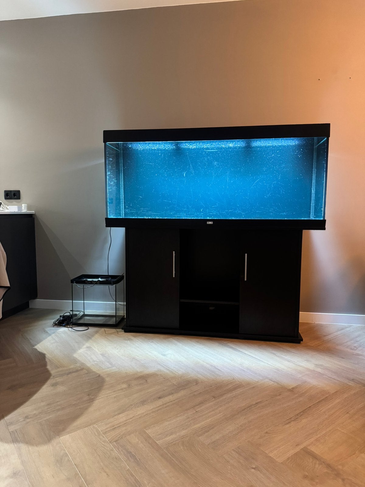 Aquarium Juwel Rio 450L met onderkast, Ophalen, Gebruikt, Juwel, Inclusief deksel