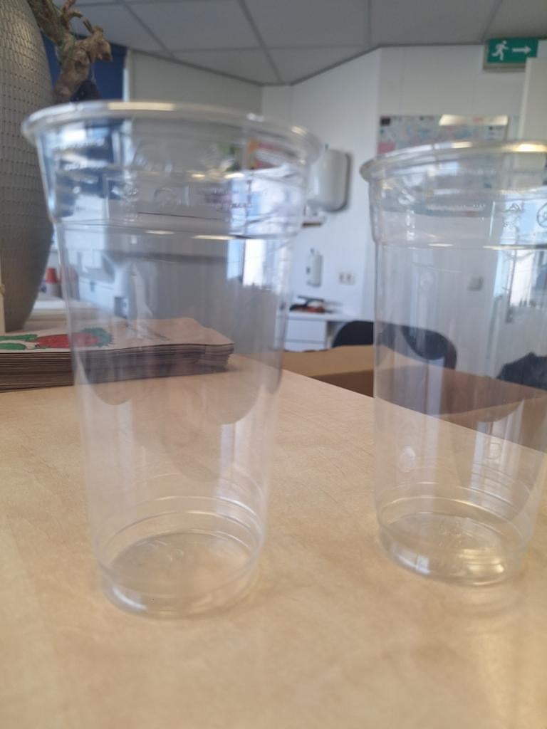 Wegwerp bekers rPet 0,25/0,30 cl, Ophalen, Overige typen