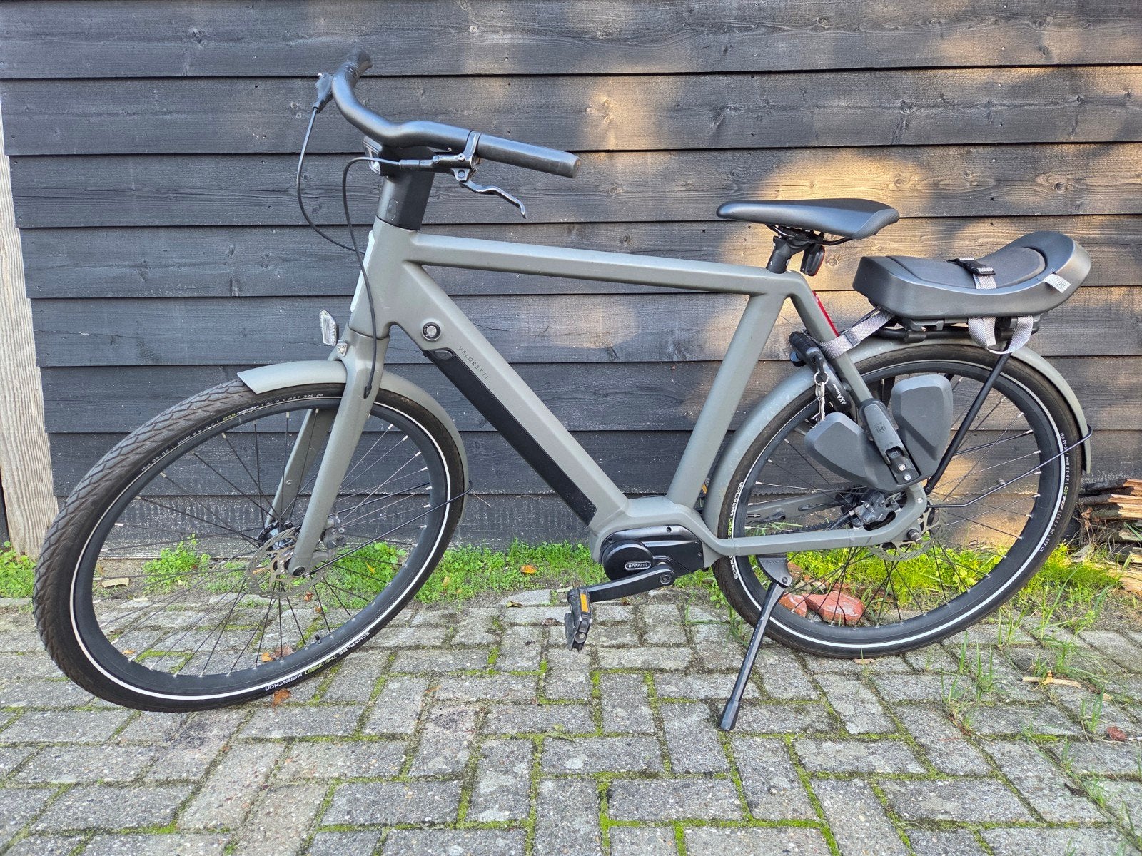 Veloretti Electric Ace Two Graphite E-bike, Fietsen en Brommers, Gebruikt, Veloretti, Ophalen of Verzenden, 59 cm of meer