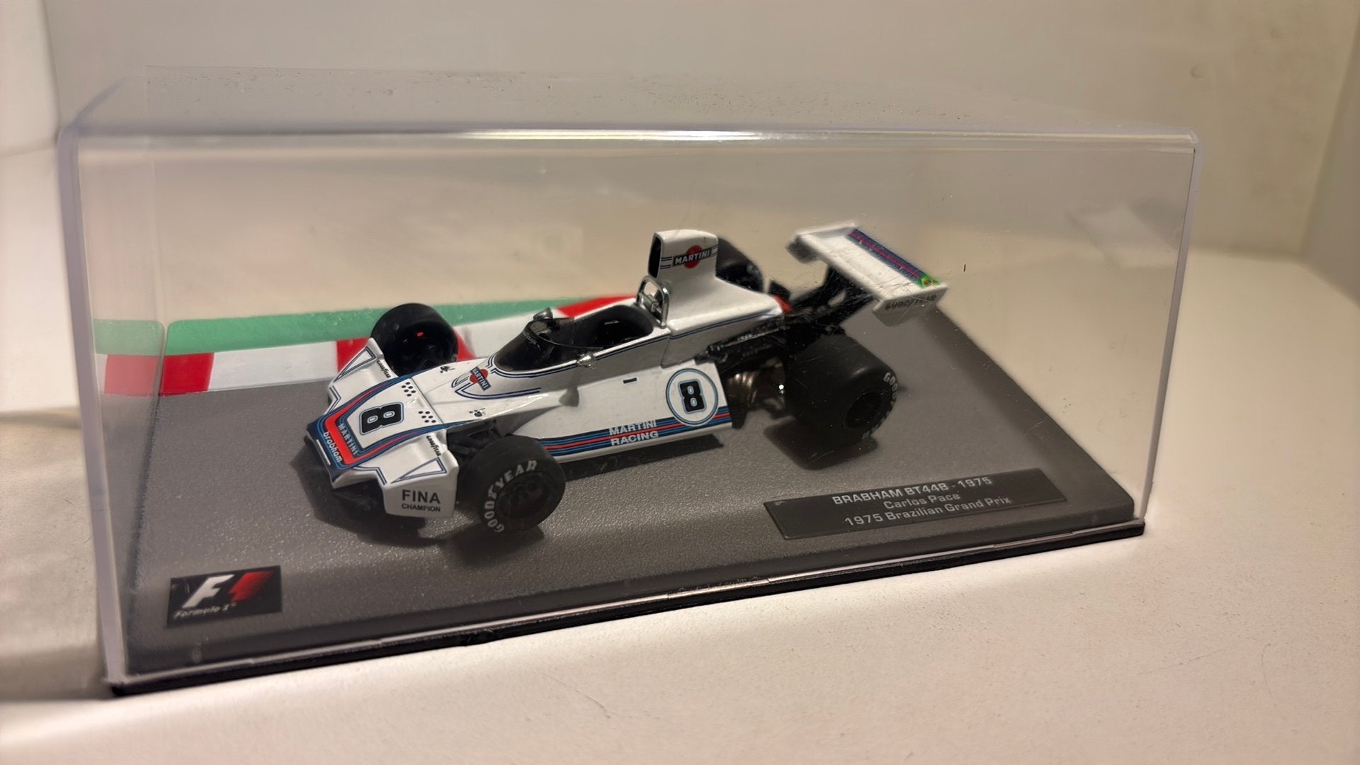 F1 brabham bt44b carlos pace 1975 atlas 1.43, Ophalen of Verzenden, A, A, A