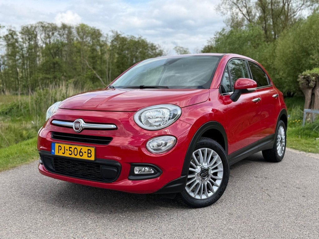 Fiat 500 X 1.4 Turbo MultiAir Lounge Automaat / Navigatie /, Gebruikt, 4 cilinders, 500X, Automatische klimaatregeling