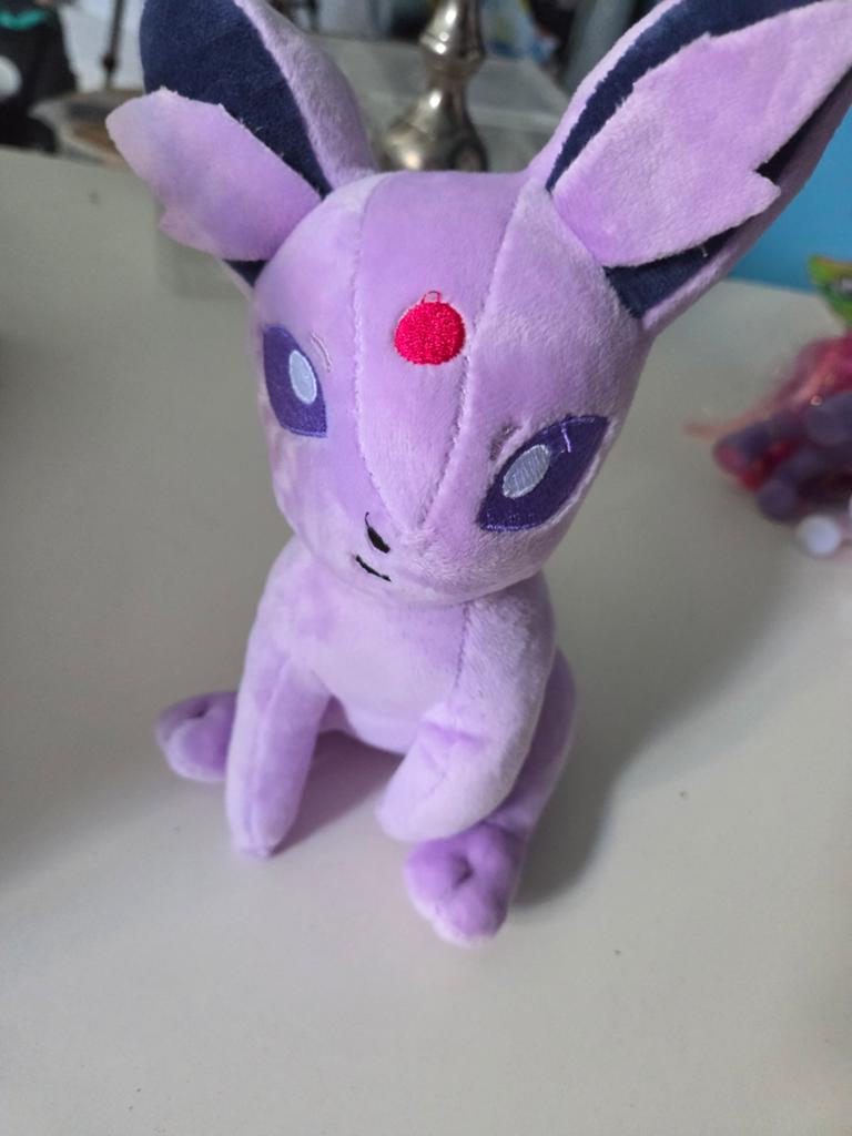 Pokémon Espeon knuffel - paars, zo goed als nieuw, Paars, Overige merken, Overige typen, Nieuw