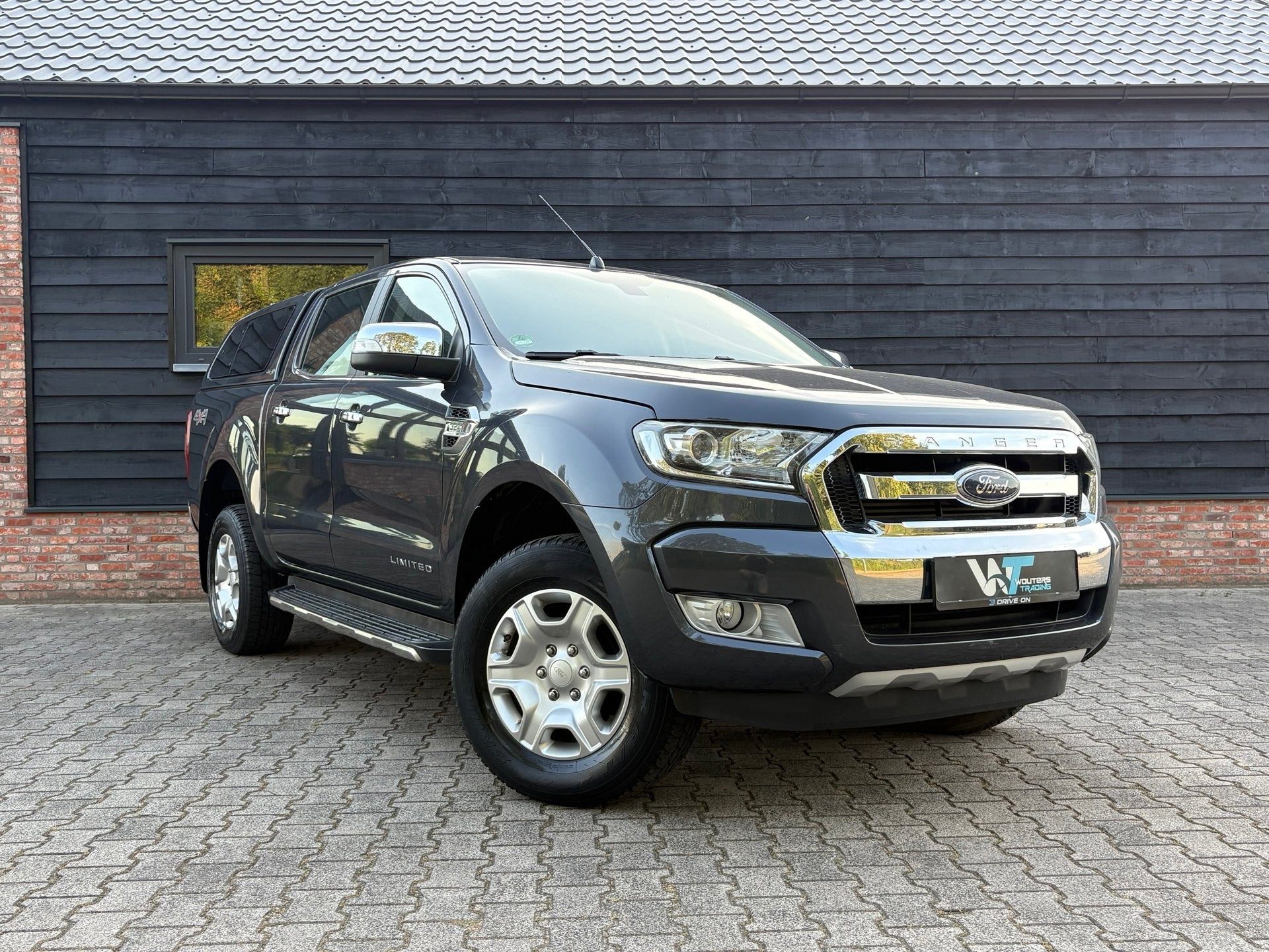 Ford Ranger 3.2 TDCi Limited - Marge - 5 persoons - Leder -, Automaat, Parkeersensor, Gebruikt, Zwart