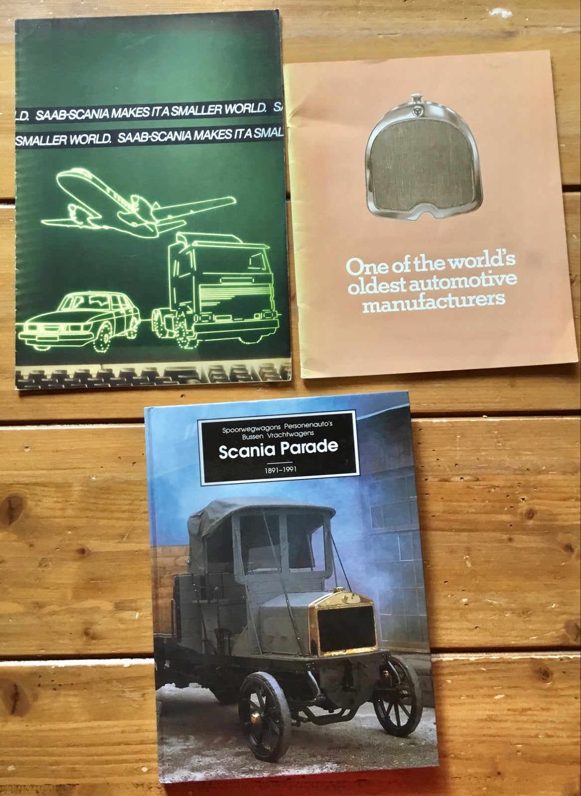 3 SCANIA BOEKEN / BOEKJES:, Ophalen of Verzenden, Gelezen, Overige merken
