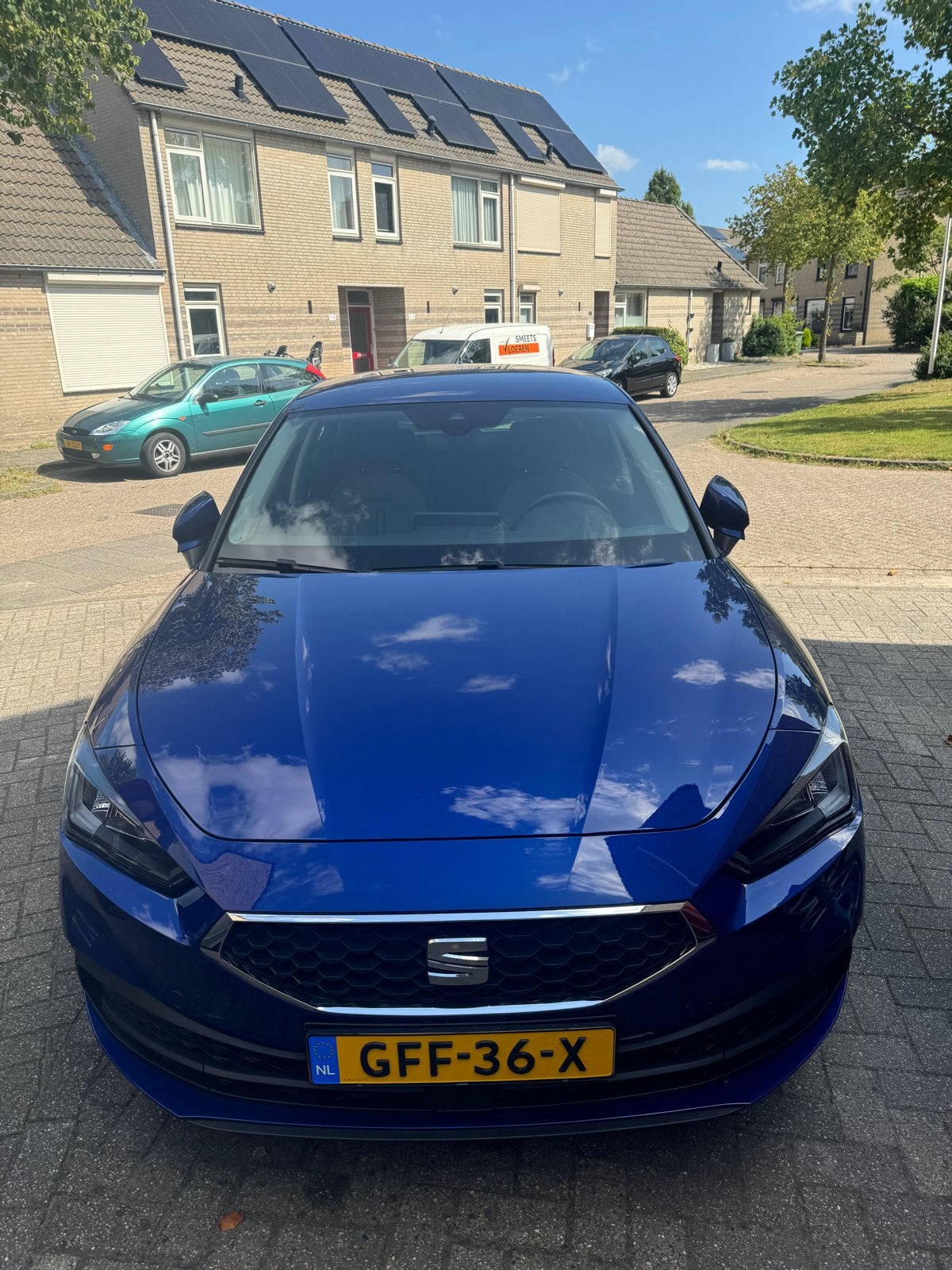Seat Leon 1.5 TSI 130PK 2020 Blauw ~101500km, Auto's, Voorwielaandrijving, Dealer onderhouden, Stof, 1498 cc
