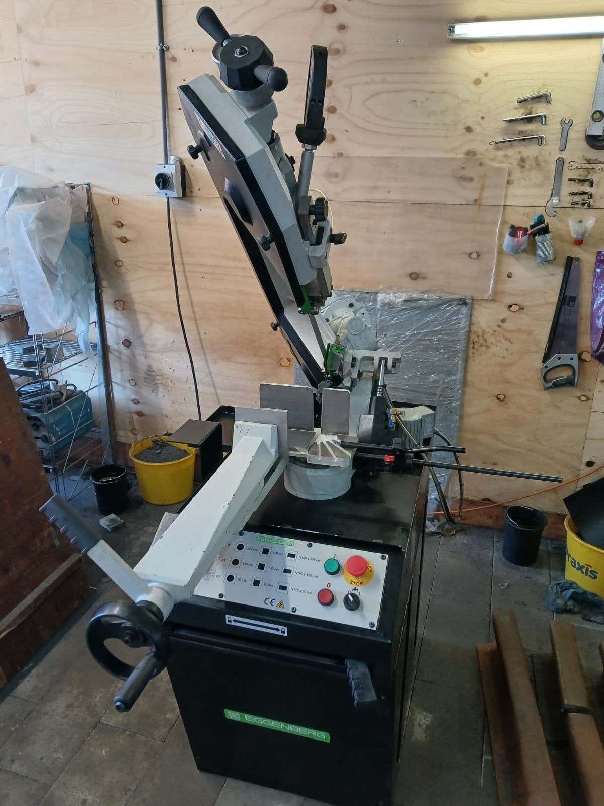 Eggenberg EBS2480FP Metaalbandzaagmachine - Nieuwstaat, Zakelijke goederen, Ophalen