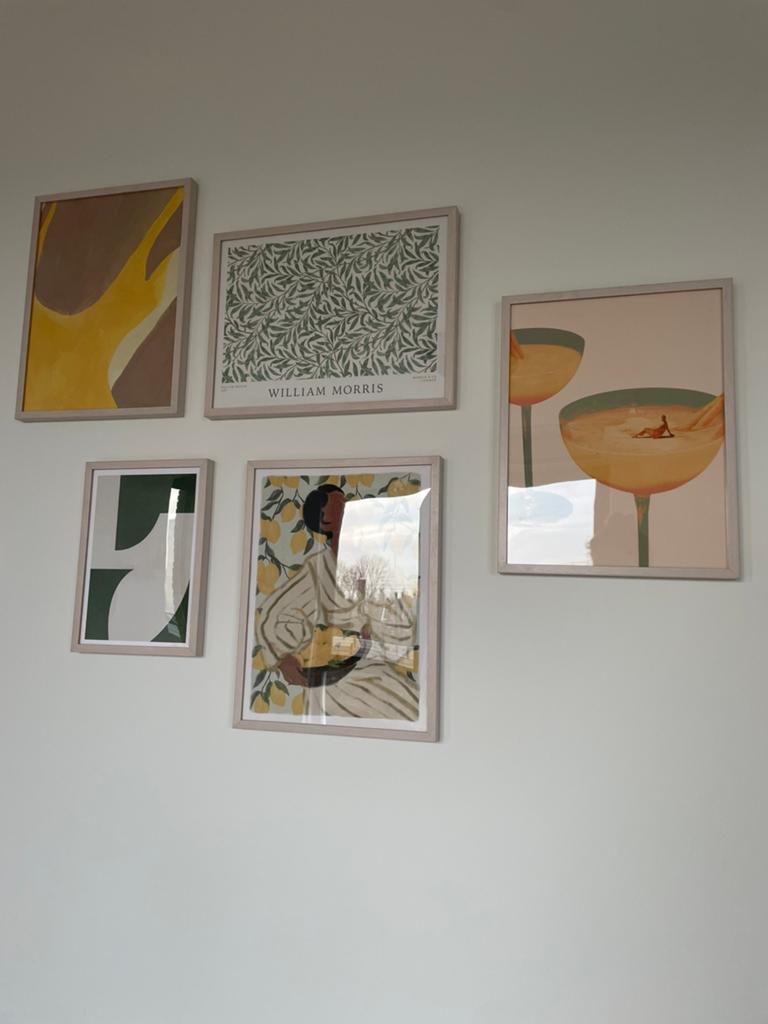 5 posters van desenio met lijsten, Ophalen of Verzenden