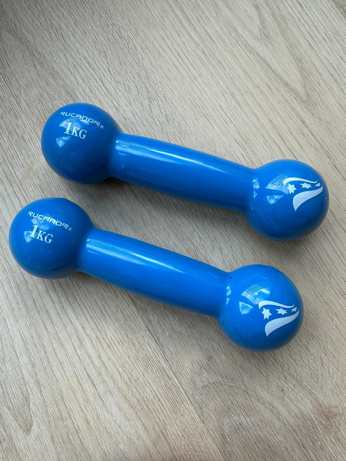 Gratis Dumbbells, 1 kilo per stuk, Sport en Fitness, Fitnessmaterialen, Ophalen, Zo goed als nieuw, Dumbbell